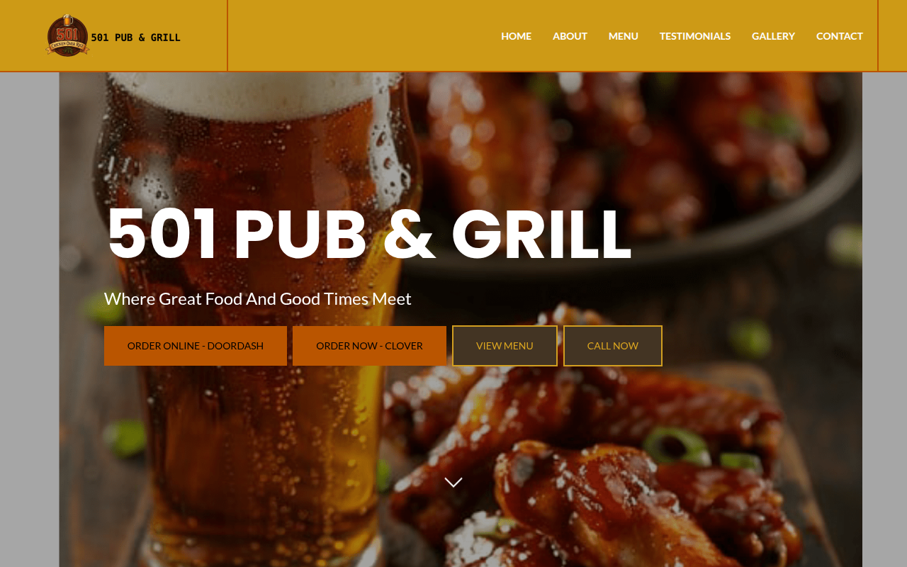 501 Pub on laptop
